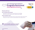 Curso Semipresencial Acreditado de Ecografía Nutricional