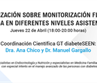 Actualización sobre monitorización flash de glucosa en diferentes niveles asistenciales.