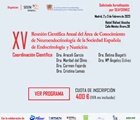 XV Reunión Científica Anual del Área de Conocimiento de Neuroendocrinología