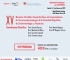 XV Reunión Científica Anual del Área de Conocimiento de Neuroendocrinología