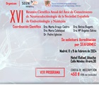 XVI Reunión Científica Anual del Área de Conocimiento de Neuroendocrinología