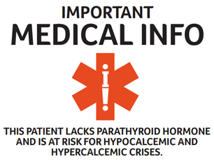 hypoparatiroidismo