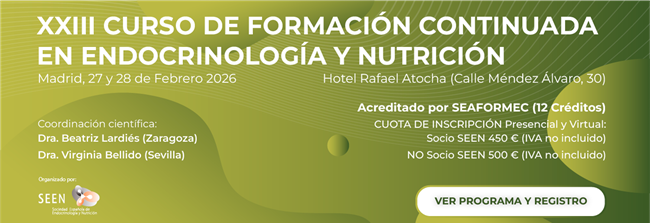 XXIII Curso de Formación continuada en Endocrinología y Nutrición