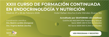 XXIII Curso de Formación continuada en Endocrinología y Nutrición