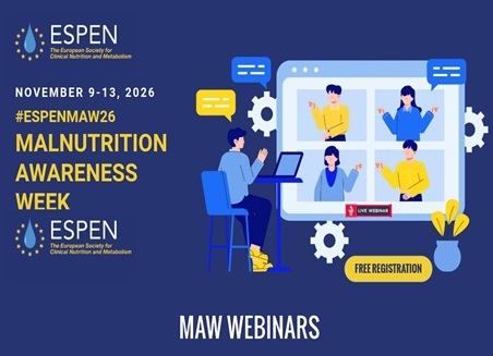ESPEN MAW Webinars 2026