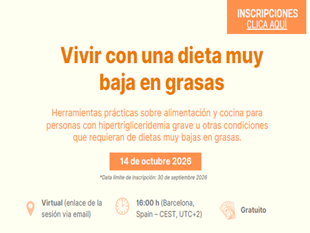 Vivir con una dieta muy baja en grasas