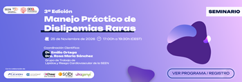 Webinar 3ª Edición Manejo Práctico de Dislipemias Raras