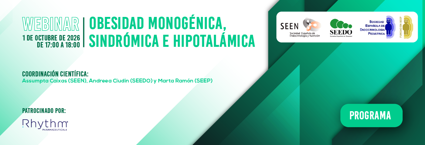Webinar: Obesidad monogénica, sindrómica e hipotalámica