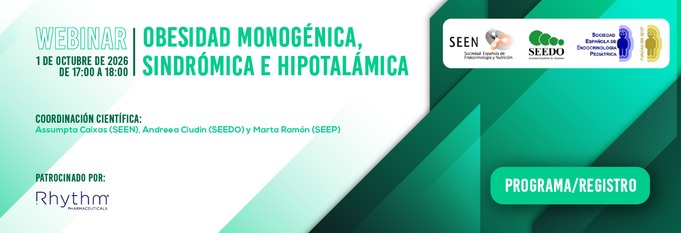 Webinar: Obesidad monogénica, sindrómica e hipotalámica