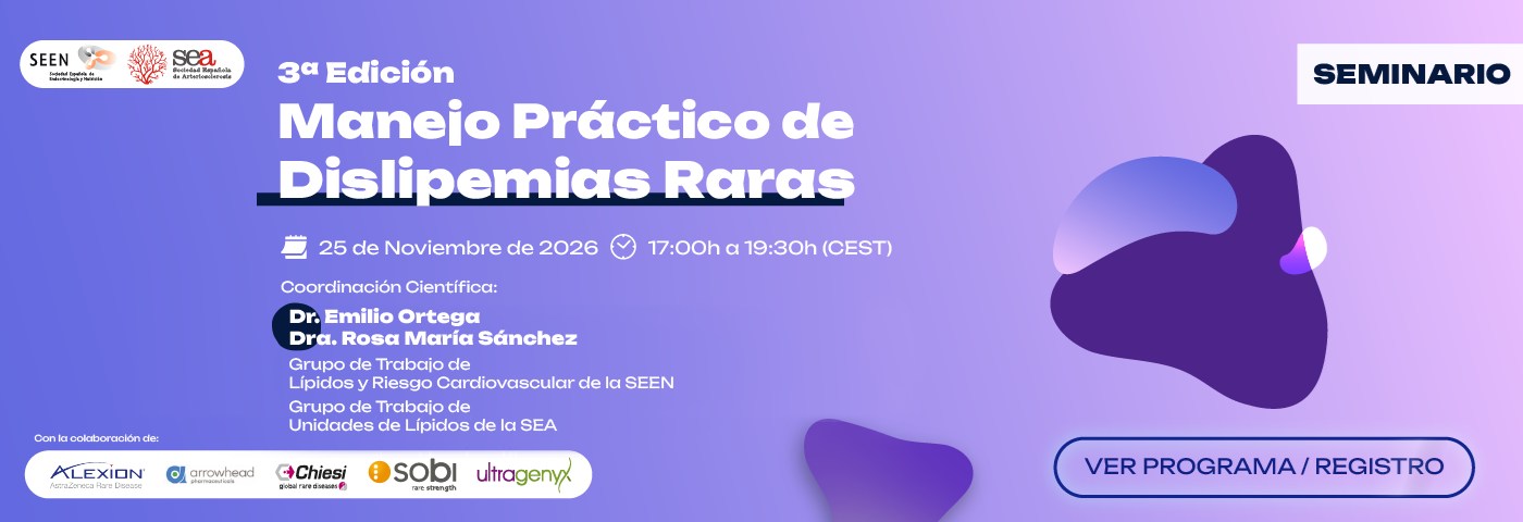 Webinar 3ª Edición Manejo Práctico de Dislipemias Raras