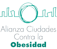 Logo de la Alianza Ciudades contra la Obesidad